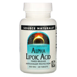 Source Naturals, Alpha Lipoic Acid 300 mg, 60 Tablets - 021078014324 | Hilife Vitamins