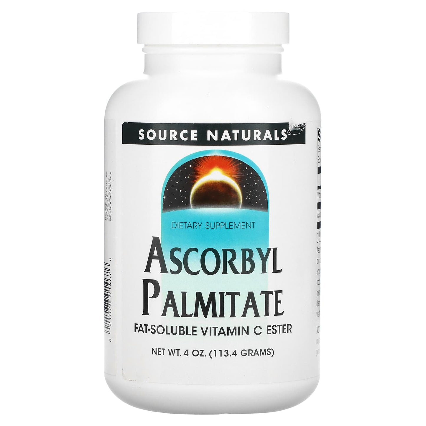 Source Naturals, Ascorbyl Palmitate, 4 Oz oz UPC 021078014676 | Hilife Vitamins