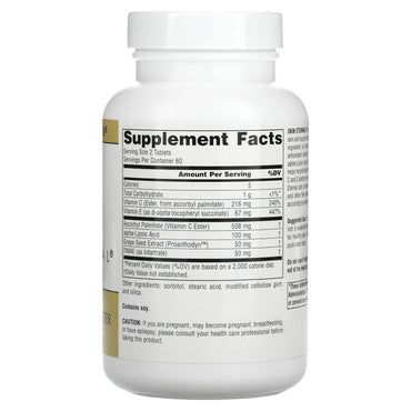 Source Naturals, Skin Eternal, 120 Tablets UPC 021078014836 | Hilife Vitamins