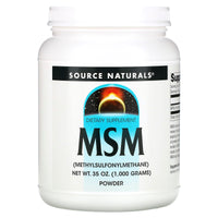 Source Naturals, MSM, 35 Oz gm UPC 021078014973 | Hilife Vitamins