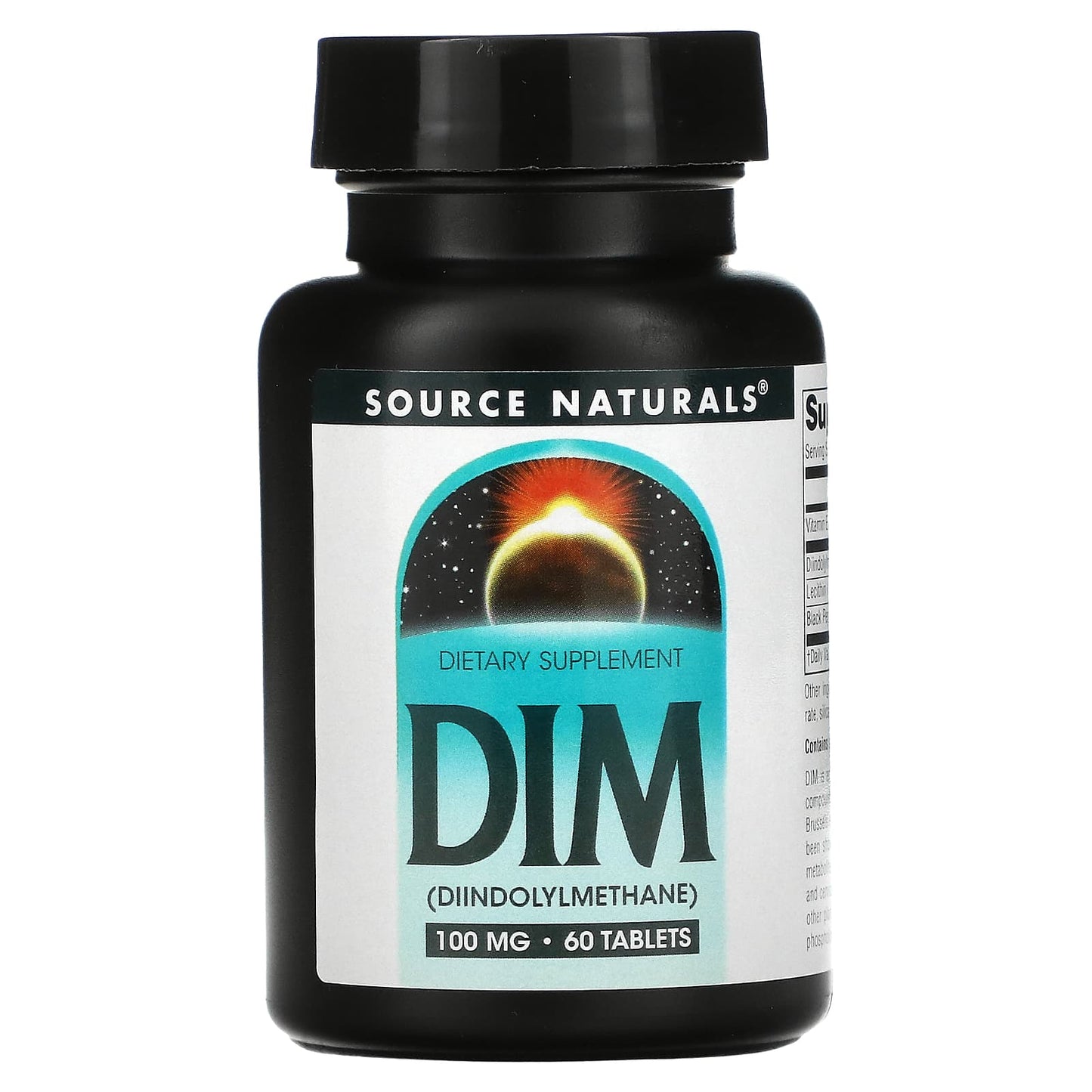 Source Naturals, DIM 100 mg, 60 Tablets UPC 021078015215 | HiLife Vitamins