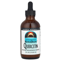 Source Naturals, NutraDrops™ Quercetin, 134 mg, 4 fl oz (118.28 ml) UPC 021078015239 | Hilife Vitamins