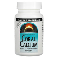 Source Naturals, Coral Calcium, 2 Oz - 021078015659 | Hilife Vitamins