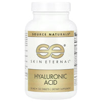 Source Naturals, Skin Eternal®, Hyaluronic Acid, 120 Tablets UPC 021078016267 | Hilife Vitamins