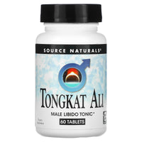 Source Naturals, Tongkat Ali, 60 Tablets UPC 021078016748 | Hilife Vitamins