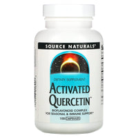 Source Naturals, Activated Quercetin™, 100 Capsules UPC 021078016908 | Hilife Vitamins