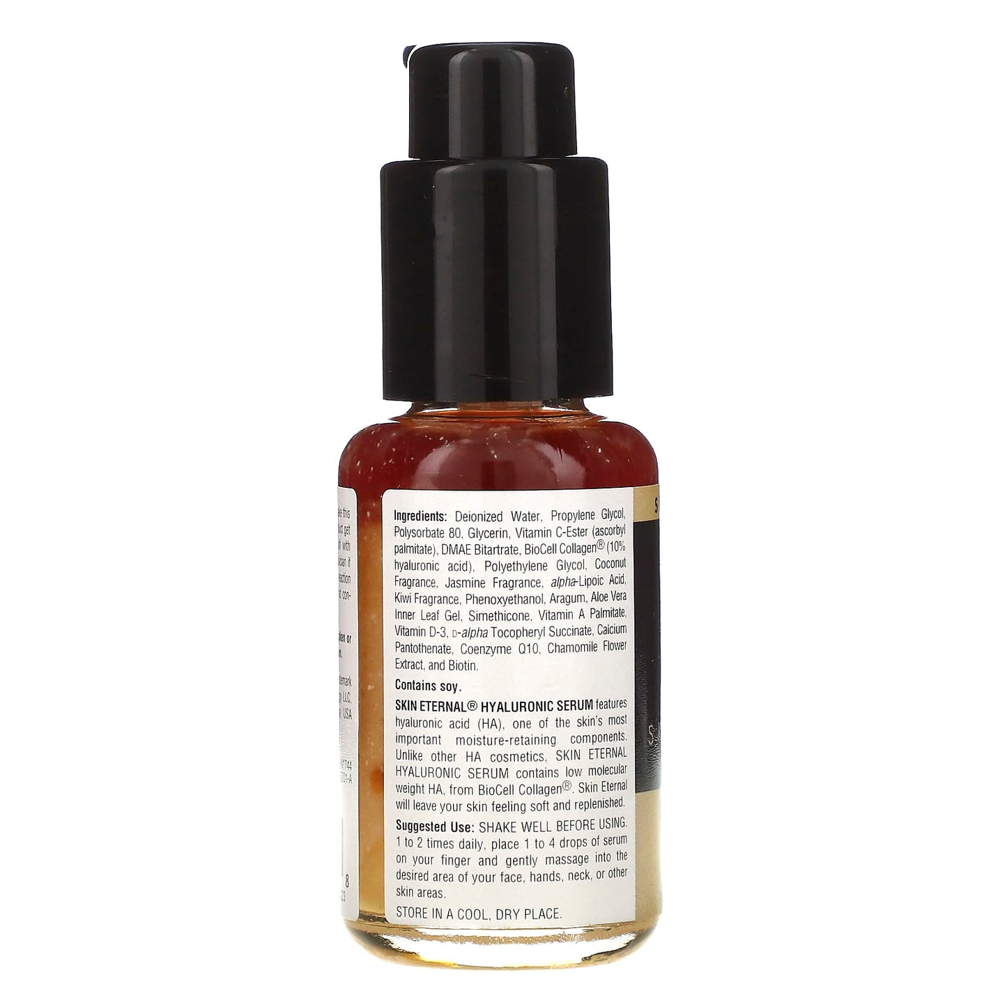 Source Naturals, Skin Eternal Hyaluronic Serum, 1.7 Oz UPC 021078017448 | Hilife Vitamins