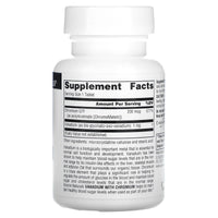 Source Naturals, Vanadium with Chromium, 90 Tablets UPC 021078018353 | Hilife Vitamins