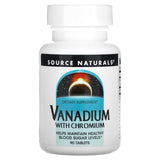 Source Naturals, Vanadium with Chromium, 90 Tablets - 021078018353 | Hilife Vitamins