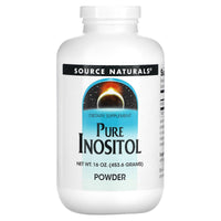 Source Naturals, Inositol, Pure, 16 Oz UPC 021078018377 | HiLife Vitamins