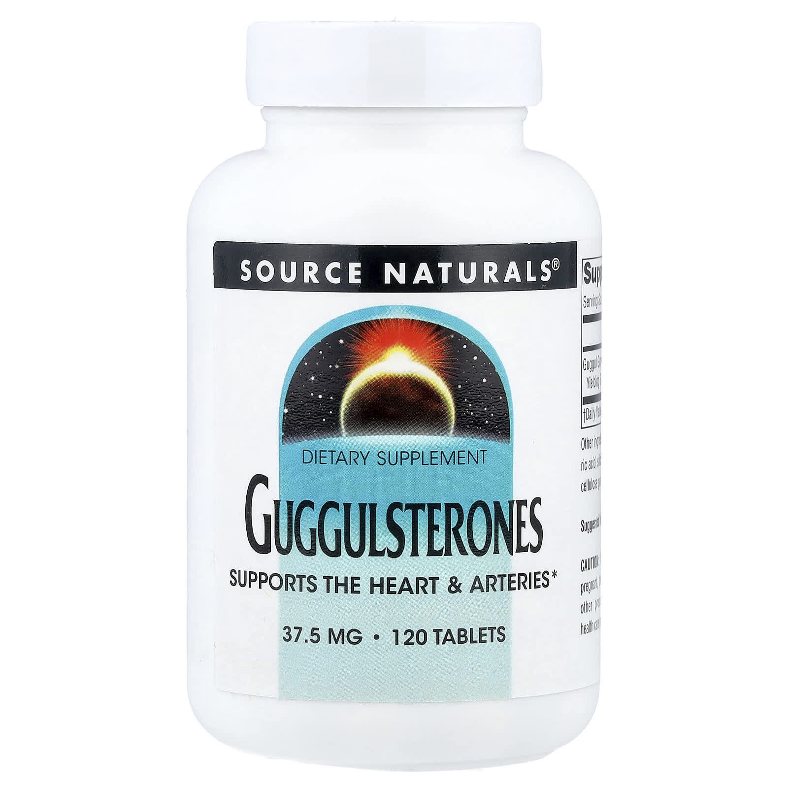 Source Naturals, Guggulsterones, 120 Tablets UPC 021078018407 | Hilife Vitamins