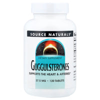 Source Naturals, Guggulsterones, 120 Tablets UPC 021078018407 | Hilife Vitamins