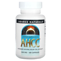 Source Naturals, Ahcc 500 mg, 60 Capsules UPC 021078018582 | Hilife Vitamins
