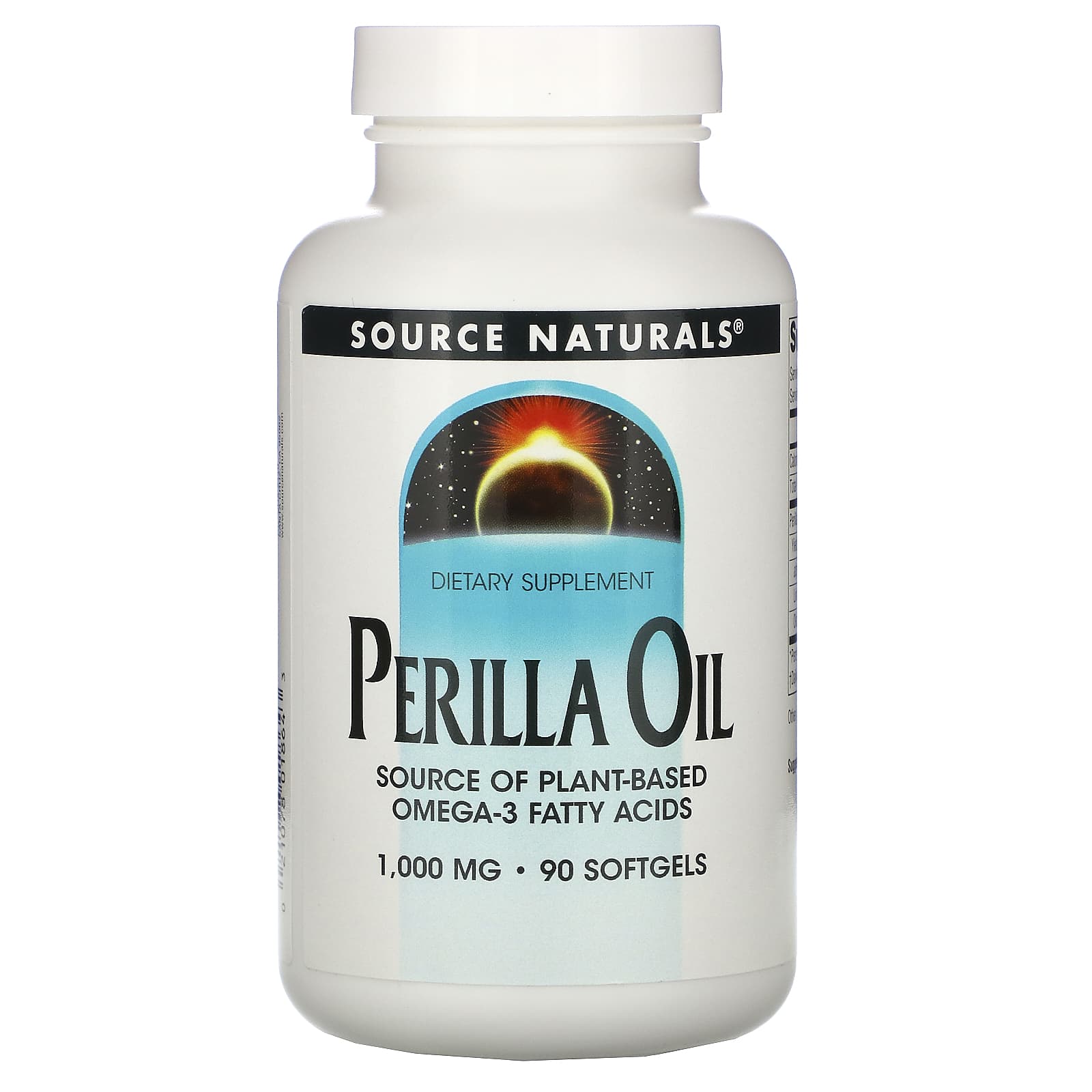 Source Naturals, Perilla Oil 1000 mg, 90 Softgels UPC 021078018643 | Hilife Vitamins