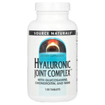 Source Naturals, Hyaluronic Joint Complex™, 120 Tablets UPC 021078018940 | Hilife Vitamins