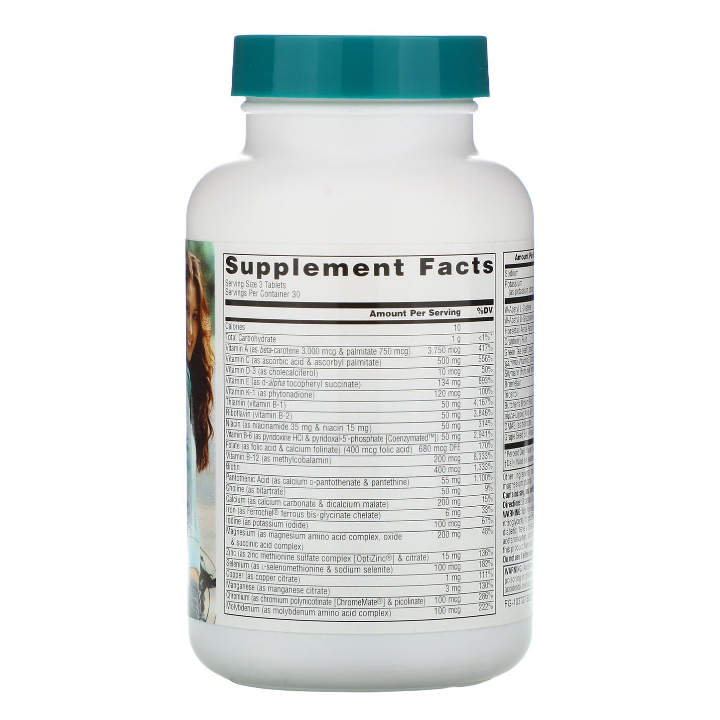 Source Naturals, Women's Life Force Multiple, 90 Tablets UPC 021078019169 | Hilife Vitamins