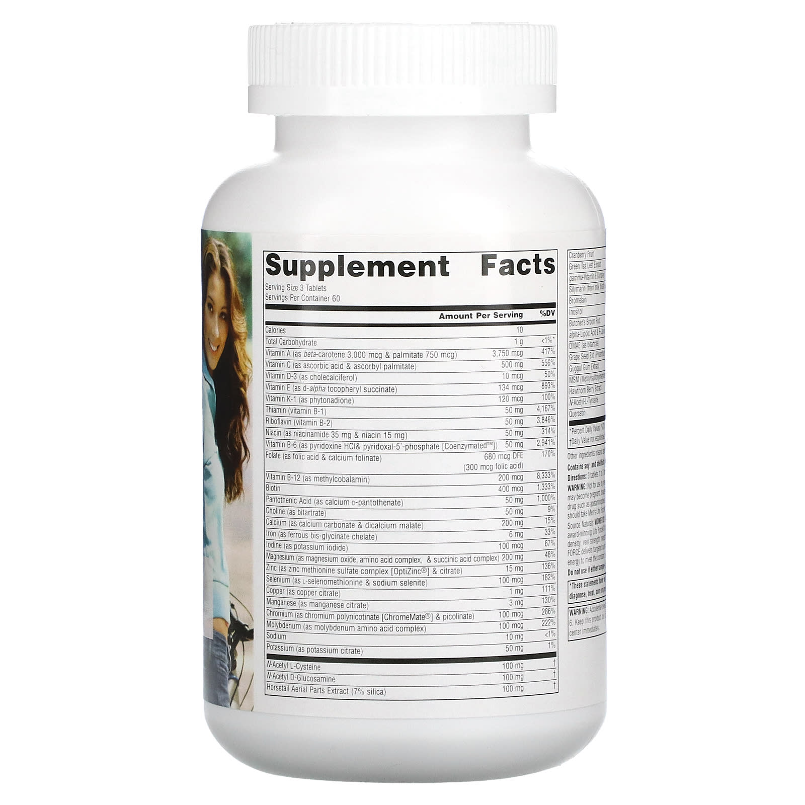 Source Naturals, Women's Life Force Multiple, 180 Tablets - [product_sku] | HiLife Vitamins