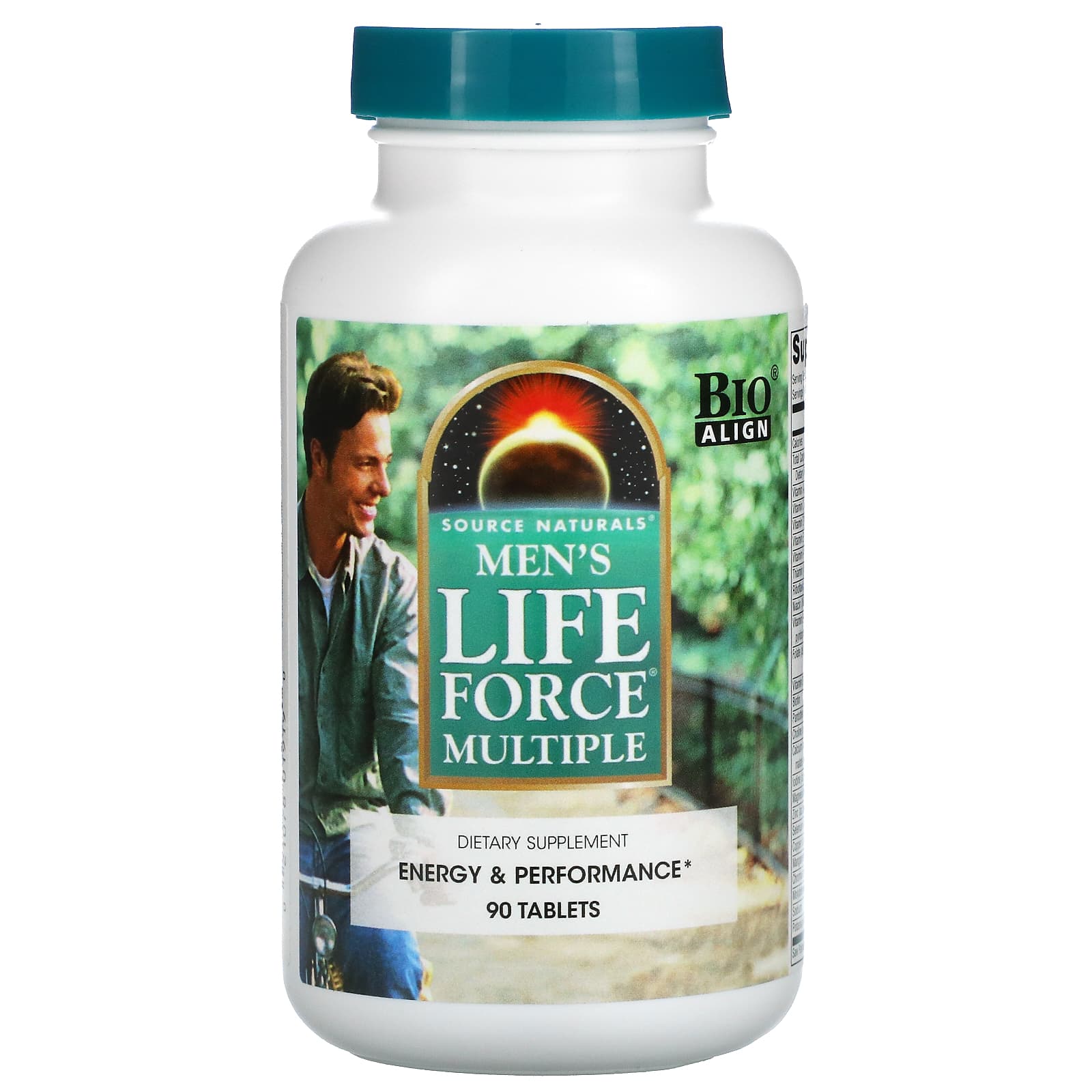 Source Naturals, Men's Life Force Multiple, 90 Tablets UPC 021078019190 | Hilife Vitamins
