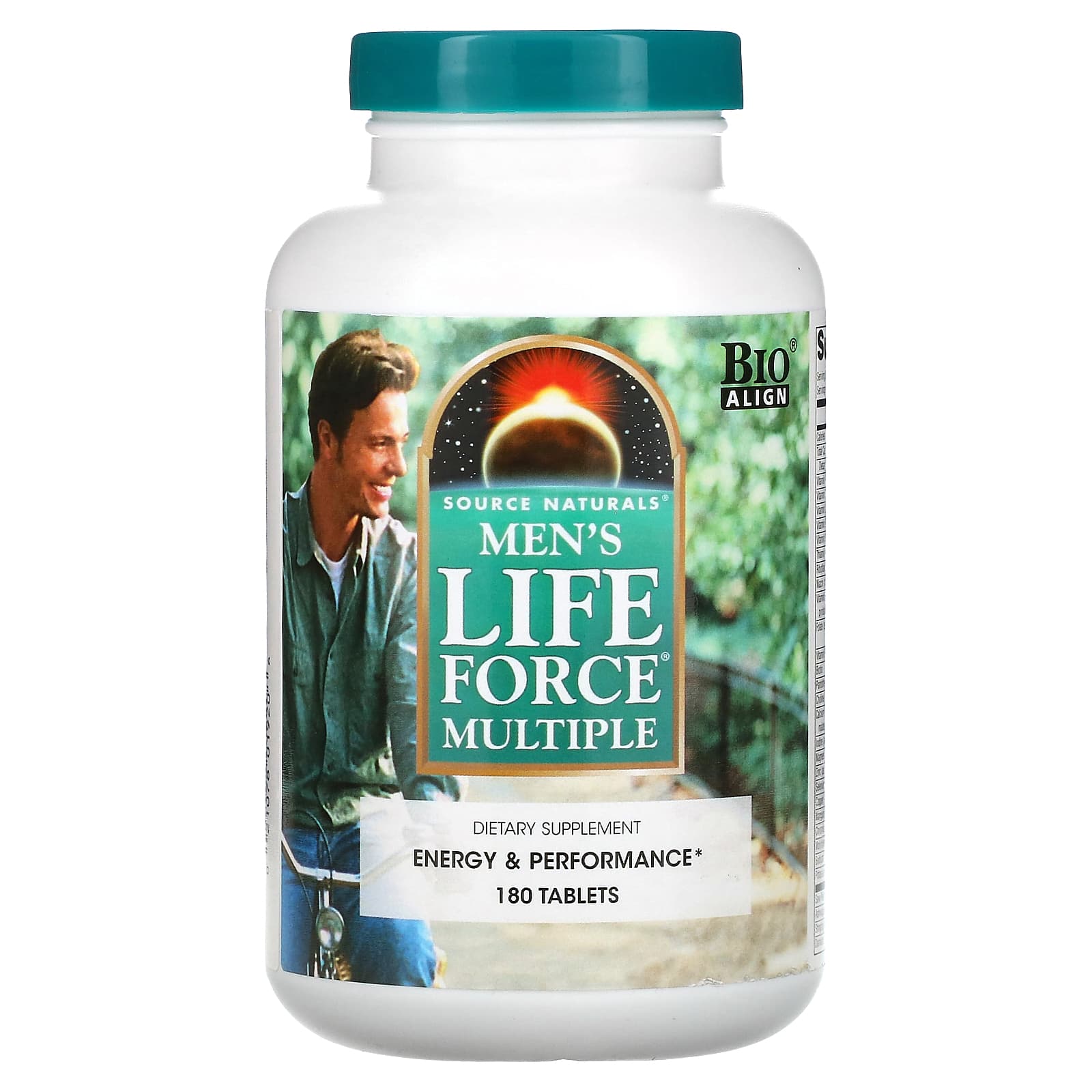 Source Naturals, Men's Life Force Multiple, 180 Tablets UPC 021078019206 | Hilife Vitamins