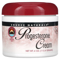 Source Naturals, Eternal Woman™ Progesterone Cream, 4 Oz UPC 021078011705 | HiLife Vitamins