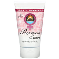 Source Naturals, Eternal Woman Progesterone Cream Tube, 4 Oz UPC 021078019282 | Hilife Vitamins