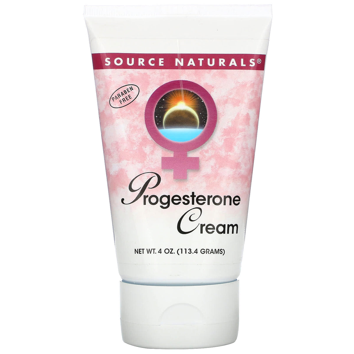 Source Naturals, Eternal Woman Progesterone Cream Tube, 4 Oz UPC 021078019282 | Hilife Vitamins