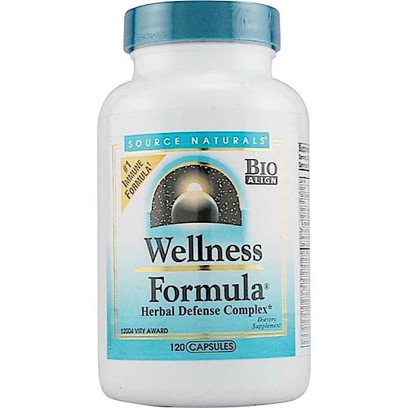Source Naturals, Wellness Formula, Ca Formula, 120 Capsules UPC 021078019619 | Hilife Vitamins