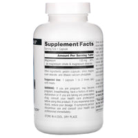 Source Naturals, Magnesium Citrate 133 mg, 180 Capsules UPC 021078021001 | Hilife Vitamins