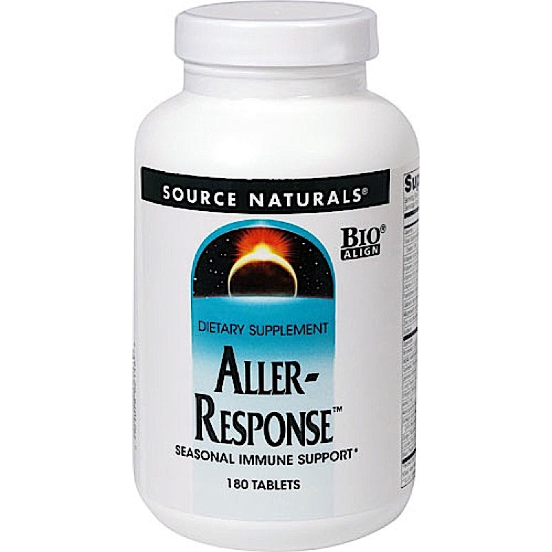 Source Naturals, Aller-Response, 180 Tablets UPC 021078021469 | Hilife Vitamins
