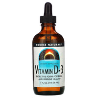 Source Naturals, Vitamin D-3, 4 Oz - 021078022763 | Hilife Vitamins