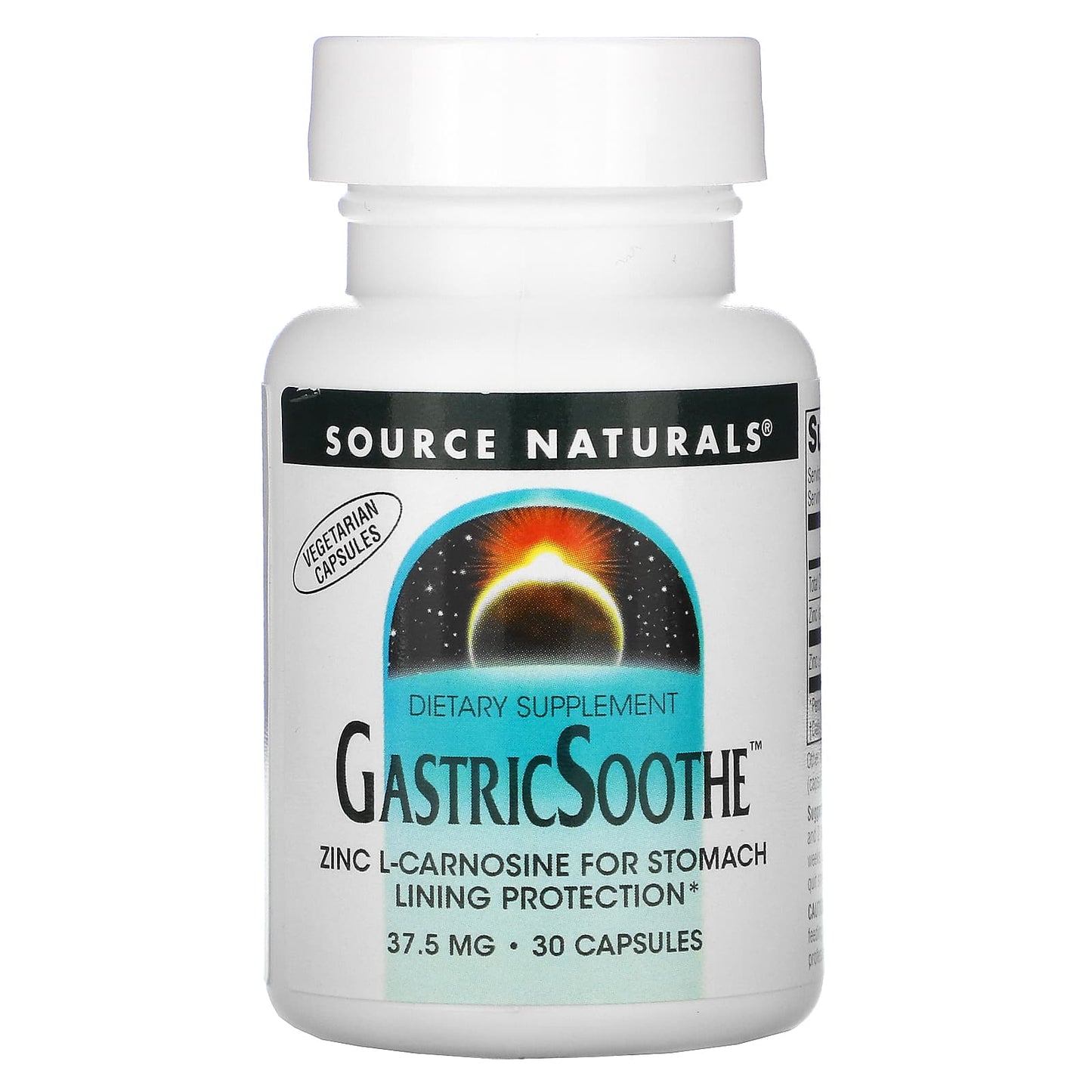 Source Naturals, GastricSoothe™, 30 Capsules UPC 021078022954 | Hilife Vitamins
