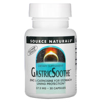 Source Naturals, GastricSoothe™, 30 Capsules UPC 021078022954 | Hilife Vitamins