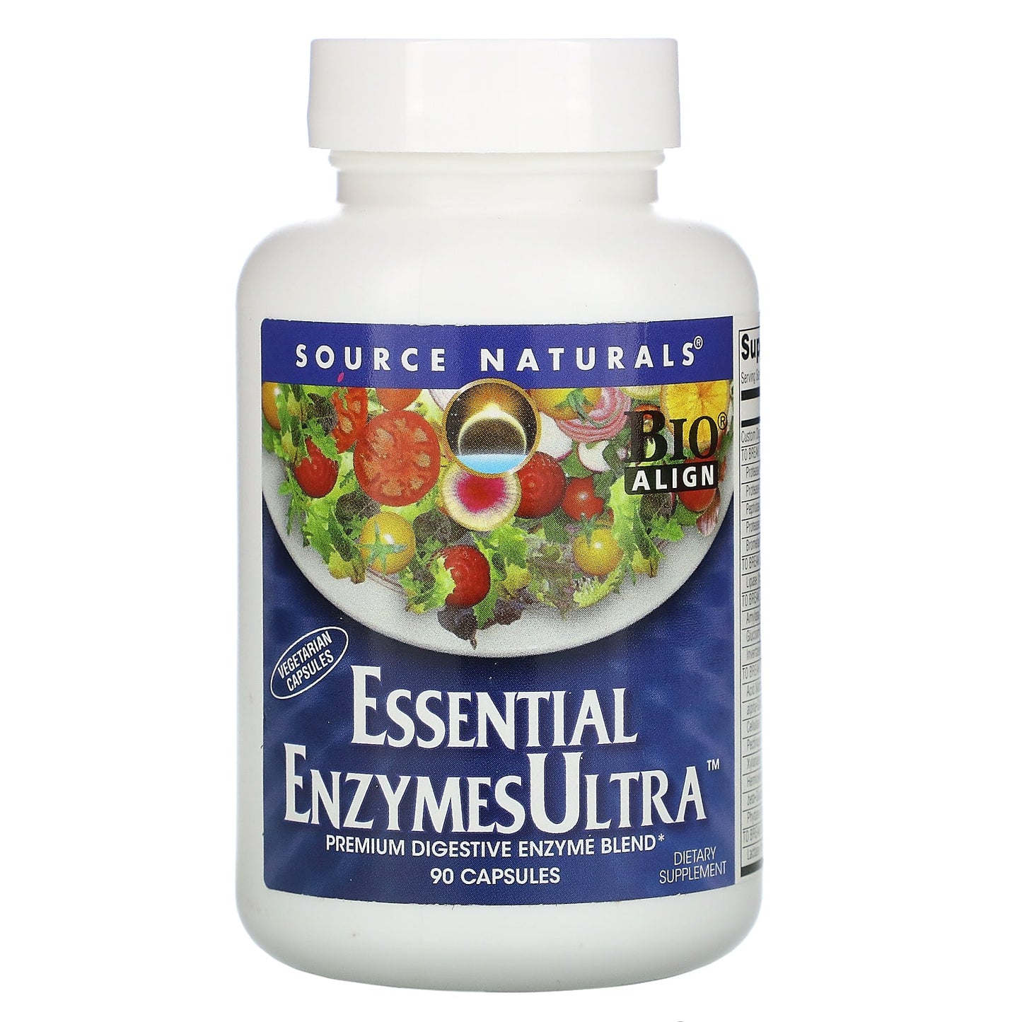 Source Naturals, Essential EnzymesUltra™, 90 Capsules UPC 021078023319 | Hilife Vitamins