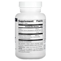 Source Naturals, Turmeric with Meriva® 500 mg, 120 Tablets UPC 021078024217 | Hilife Vitamins