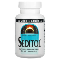Source Naturals, Seditol 365 mg, 60 Capsules UPC 021078024514 | Hilife Vitamins