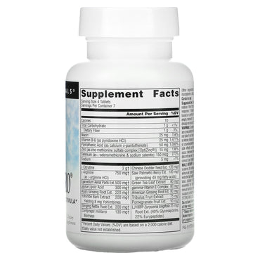 Source Naturals, Male Nitro®, 30 Tablets UPC 021078024750 | Hilife Vitamins