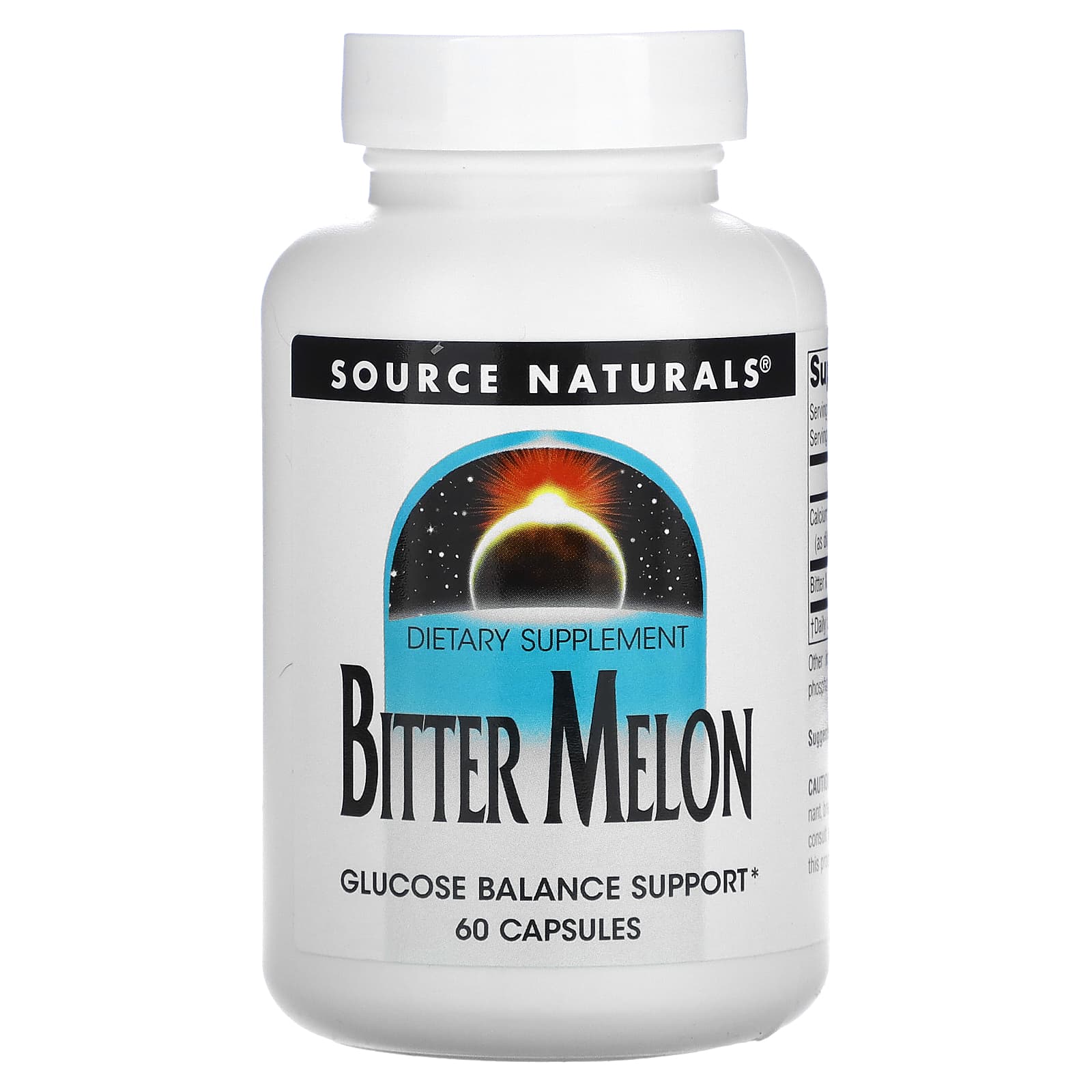 Source Naturals, Bitter Melon 500 mg, 60 Capsules UPC 021078024811 | Hilife Vitamins
