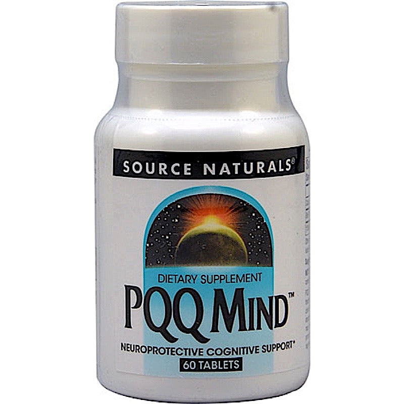 Source Naturals, Pqq Mind, 60 Tablets - 021078025191 | Hilife Vitamins