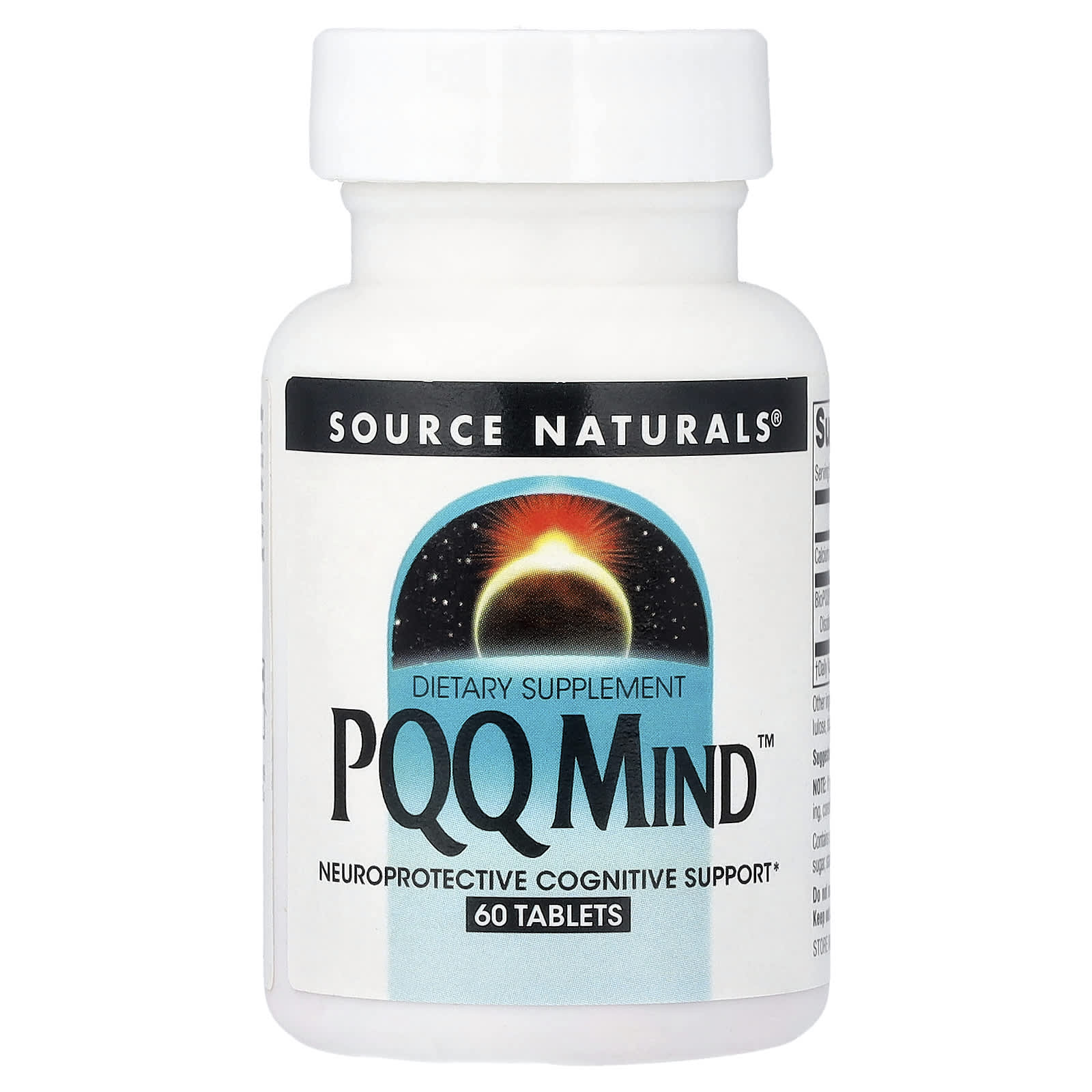 Source Naturals, PQQ Mind™, 60 Tablets UPC 021078025191 | Hilife Vitamins