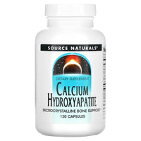 Source Naturals, Calcium Hydroxyapatite, 120 Capsules UPC 021078025214 | Hilife Vitamins