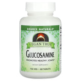 Source Naturals, Vegan True® Glucosamine 750 mg, 60 Tablets - 021078025702 | Hilife Vitamins