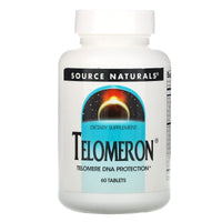 Source Naturals, Telomeron Antioxidant Formula, 60 Tablets UPC 021078026228 | HiLife Vitamins