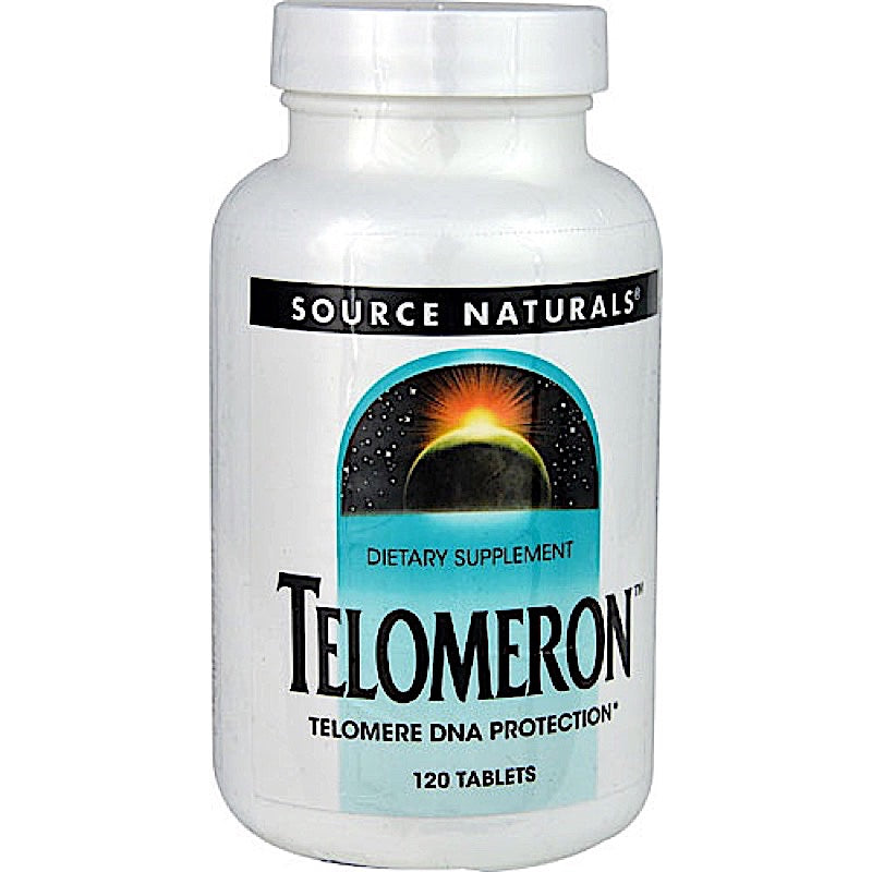 Source Naturals, Telomeron Antioxidant Formula, 120 Tablets UPC 021078026235 | Hilife Vitamins