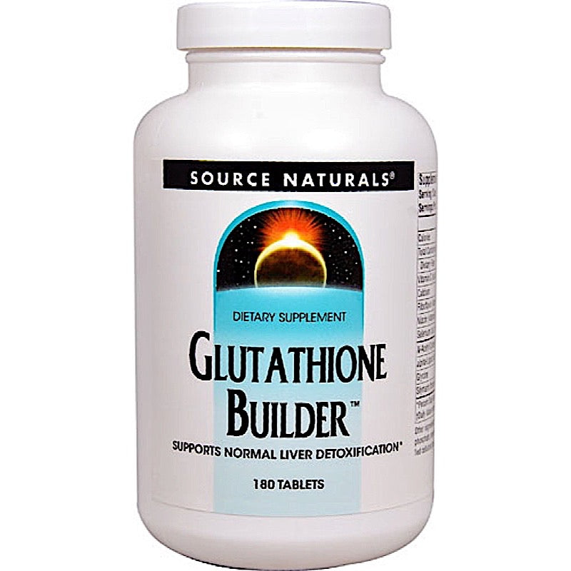 Source Naturals, Glutathione Builder, 180 Tablets UPC 021078026617 | Hilife Vitamins