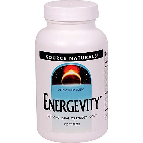 Source Naturals, Energevity, 120 Tablets UPC 021078027072 | Hilife Vitamins