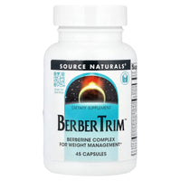 Source Naturals, BerberTrim, 45 Capsules UPC 021078029427 | HiLife Vitamins