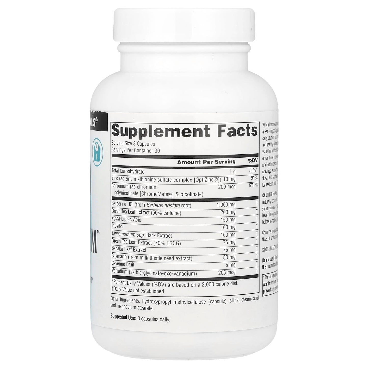 Source Naturals, BerberTrim, 90 Capsules UPC 021078029434 | Hilife Vitamins