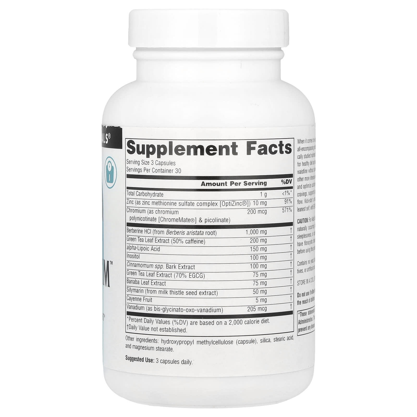 Source Naturals, BerberTrim, 90 Capsules UPC 021078029434 | Hilife Vitamins