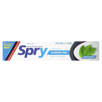 Spry, Spry Toothpaste Peppermint No Fluoride, 5 Oz - [product_sku] | HiLife Vitamins