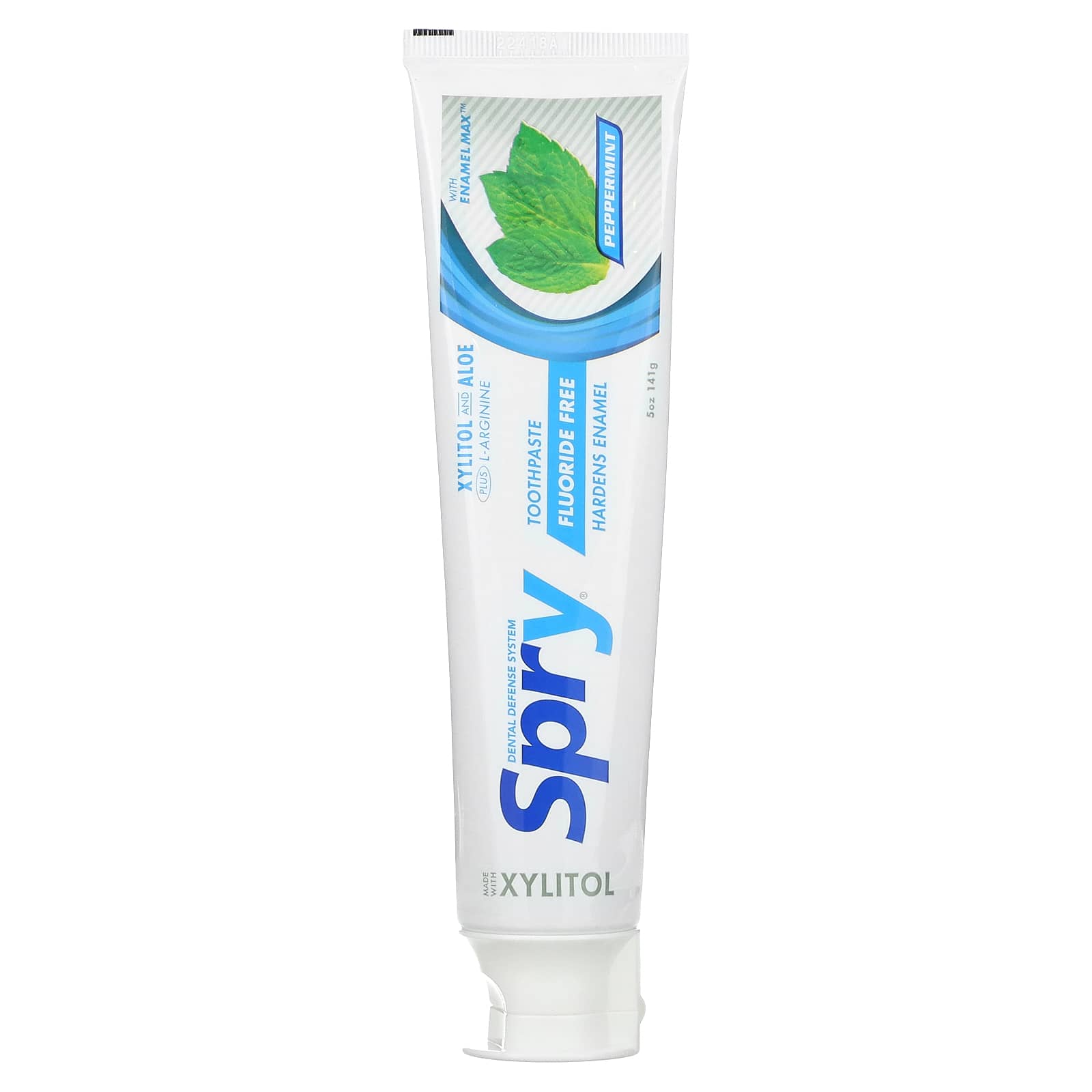 Spry, Spry Toothpaste Peppermint No Fluoride, 5 Oz UPC 700596000506 | Hilife Vitamins